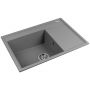 Pyramis Camea 070223511 zlewozmywak granitowy 68x50 cm szary/grafitowy/onyx zdj.4