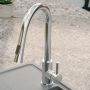 Quadron Julia 3673500CH bateria kuchenna stojąca chrom zdj.4