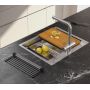 Quadron Burt MF76050BS zlewozmywak stalowy z syfonem 76x49 cm zdj.14