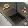 Quadron Peter HCQP5052ST zlewozmywak graniteq 50x52 cm beżowy zdj.7