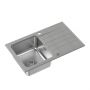 Quadron Kenneth FUSK7848SZ zlewozmywak granitowo-stalowy 78x48 cm zdj.3
