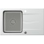 Quadron Michael FUSM7848BI3623500BS zlewozmywak granitowo-stalowy 78x48 cm biały zdj.5