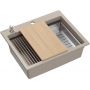 Quadron Kurt 110 HCQ5052BEZP zlewozmywak graniteq 59.5x50 cm beżowy zdj.3
