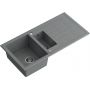 Quadron Bruce HCQB9950SZK zlewozmywak graniteq 100x50 cm szary/grafitowy/onyx zdj.3