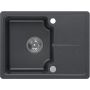 Quadron Baby Johnny HCQBJ5844CZK zlewozmywak graniteq 58x44 cm czarny zdj.1
