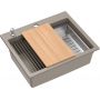 Quadron Kurt 110 HCQK5052ST zlewozmywak graniteq 59.5x50 cm beżowy zdj.1