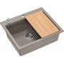 Quadron Kurt 110 HCQK5052ST zlewozmywak graniteq 59.5x50 cm beżowy zdj.4