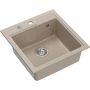 Quadron Peter HCQP5052BEZP zlewozmywak graniteq 52x50 cm beżowy zdj.1