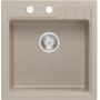 Quadron Peter HCQP5052BEZP zlewozmywak graniteq 52x50 cm beżowy zdj.3