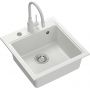 Quadron Peter HCQP5052BIK3323503WHM zlewozmywak z baterią biały/biały zdj.1