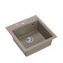 Quadron Peter HCQP5052ST zlewozmywak graniteq 50x52 cm beżowy zdj.3