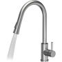 Quadron Comfort 110 HCQP5052SZK3673500BS zlewozmywak z baterią i akcesoriami szary / stal zdj.10