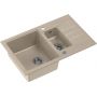 Quadron Comfort 156 HCQP57850BEZK3673500BS zlewozmywak z baterią i akcesoriami beżowy / stal zdj.6