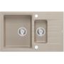 Quadron Peter HCQP57850BEZP zlewozmywak graniteq 78x50 cm beżowy zdj.3
