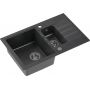 Quadron Peter HCQP57850CZK3922505BSBL zlewozmywak z baterią czarny/stal zdj.5