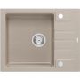 Quadron Peter HCQP6250BEZP zlewozmywak graniteq 62x50 cm beżowy zdj.3