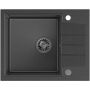 Quadron Peter HCQP6250CZK3922505BSBL zlewozmywak z baterią czarny/stal zdj.4