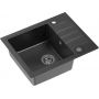 Quadron Peter HCQP6250CZK3922505BSBL zlewozmywak z baterią czarny/stal zdj.5