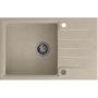 Quadron Comfort 111 HCQP7850BEZK3673500BS zlewozmywak z baterią i akcesoriami beżowy / stal zdj.6