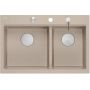 Quadron Marc 120 HQC7650U2BSHQC7650U4BS zlewozmywak graniteq 76x50 cm beżowy zdj.5