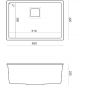 Quadron David HQD5542U1G1 komora podwieszana 55x42 cm zdj.2