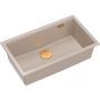 Quadron Logan HQD7644U2PVDC1U zlewozmywak graniteq 76x45 cm beżowy zdj.1
