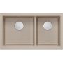 Quadron Logan HQL7645U2BSU zlewozmywak graniteq 76x45 cm beżowy zdj.3