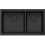 Quadron Logan HQL7645U7BLMU zlewozmywak graniteq 76x45 cm czarny zdj.3