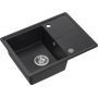 Quadron Tony HTO6045CZK zlewozmywak graniteq 60x45 cm czarny zdj.1