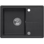 Quadron Tony HTO6045CZK zlewozmywak graniteq 60x45 cm czarny zdj.3