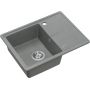 Quadron Tony HTO6045SZK zlewozmywak graniteq 60x45 cm szary/grafitowy/onyx zdj.1