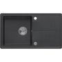 Quadron Tony HTO7845CZK zlewozmywak graniteq 78x45 cm czarny zdj.3