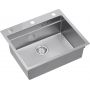Quadron Burt MF5850BS zlewozmywak z akcesoriami 58x48.5 cm stal zdj.4