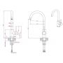 Quadron Hugh ST3564SC1BSBW7059CZP zlewozmywak z baterią zdj.3