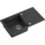 Quadron Ready Max TQ7744RMCZ zlewozmywak z baterią i dozownikiem czarny / stal zdj.5