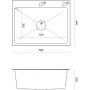 Quadron Luke ZH5845BS3323503BL zlewozmywak z baterią i akcesoriami stal / stal zdj.2