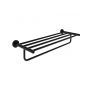 Ravak Kona X07P1305 półka na ręcznik czarny zdj.1