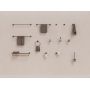 Ravak Kona X07P1331 półka na ręcznik grafitowy zdj.3