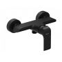 Ravak Flat X070177 bateria prysznicowa ścienna czarna zdj.1