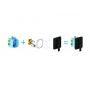 Ravak Flat X070179 bateria prysznicowa podtynkowa czarna zdj.5
