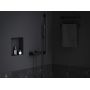 Ravak Eleganta X070294 bateria prysznicowa ścienna czarna zdj.3