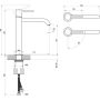 Ravak Espirit X070399 bateria umywalkowa stojąca chrom zdj.2