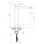 Ravak Chrome II X070449 bateria umywalkowa stojąca chrom zdj.2