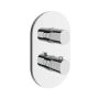 Ravak Chrome II X070455 bateria wannowo-prysznicowa podtynkowa termostatyczna chrom zdj.1