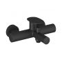 Ravak Spring X070547 bateria wannowo-prysznicowa ścienna czarna zdj.1