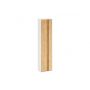 Ravak Step X000001419 szafka 43x29x160 cm boczna wisząca biała-dąb zdj.1