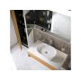 Ravak Step X000001421 szafka 100x15x74 cm z lustrem biała zdj.4