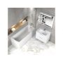 Ravak Classic II X000001469 szafka 60x14x76 cm z lustrem biała zdj.6