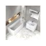 Ravak Classic II X000001471 szafka 80x14x76 cm z lustrem biała zdj.3