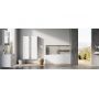 Ravak Classic II X000001471 szafka 80x14x76 cm z lustrem biała zdj.4